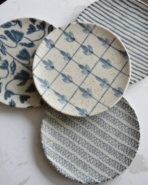 Ensemble Quatre Assiettes Element