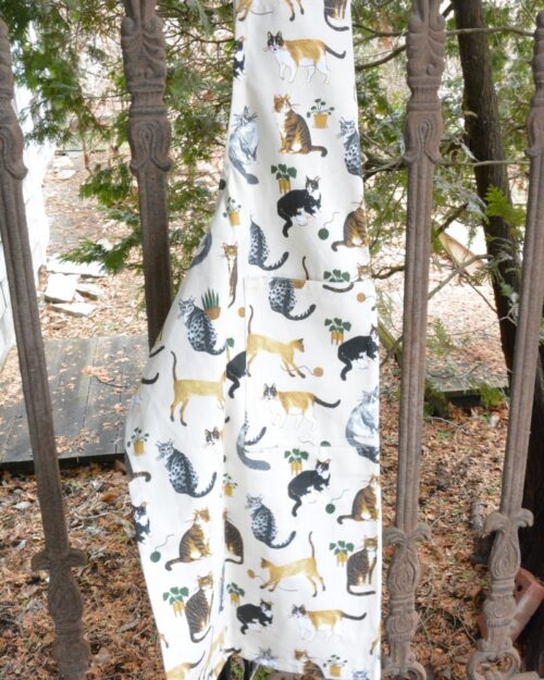 Tablier avec Chats