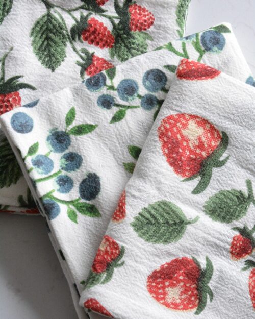 Trio de Linges à Vaisselle Berry Patch